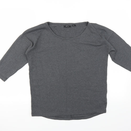 ESMARA Womens Grey   Pullover Sweatshirt Size S
