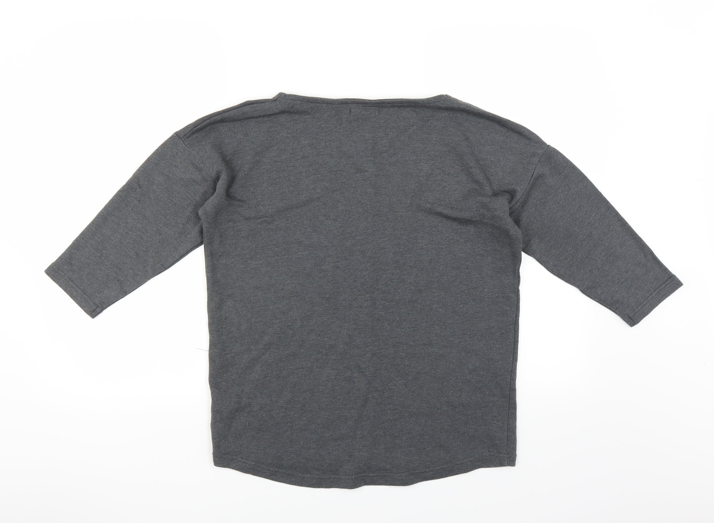 ESMARA Womens Grey   Pullover Sweatshirt Size S