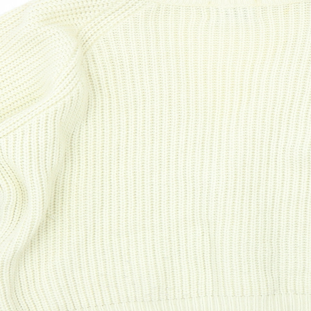 Concept Womens Yellow   Cardigan Jumper Size M