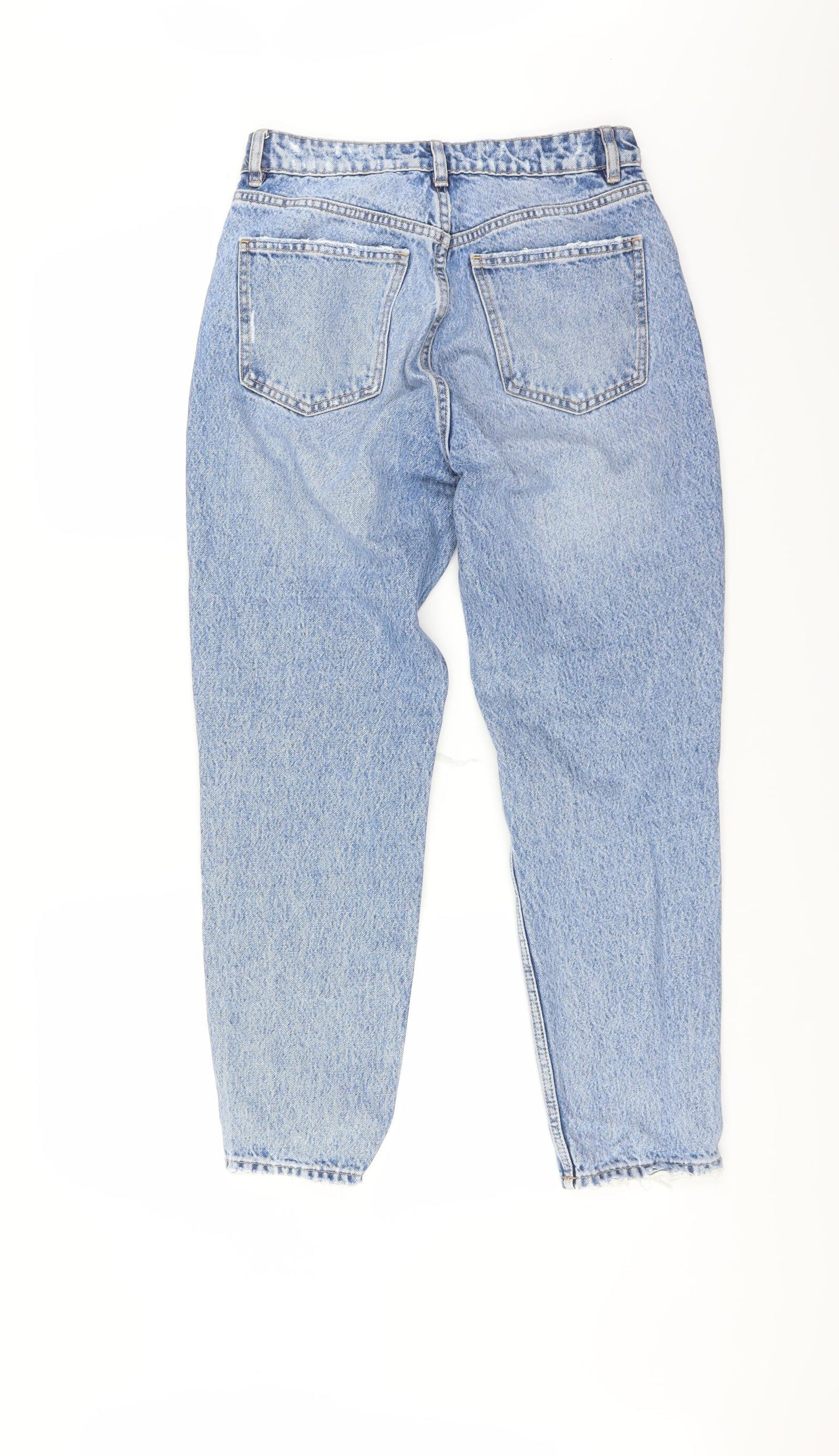 Zara Womens Blue   Mom Jeans Size 10 L27 in