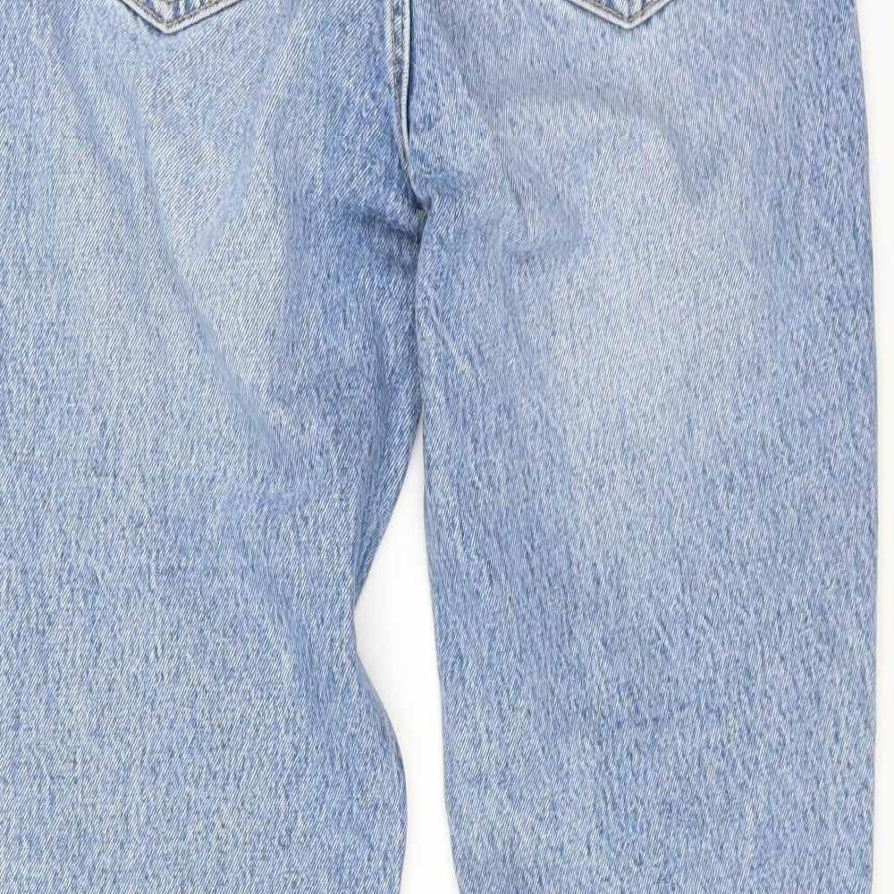 Zara Womens Blue   Mom Jeans Size 10 L27 in