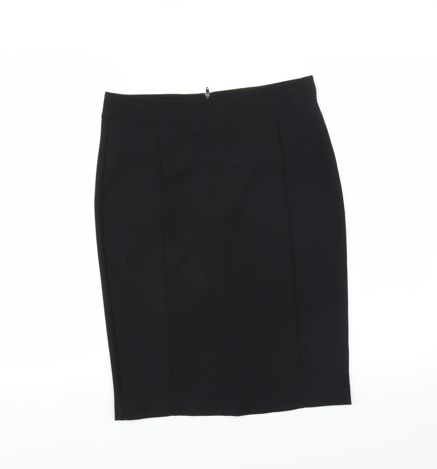 George Womens Black   Straight & Pencil Skirt Size 10