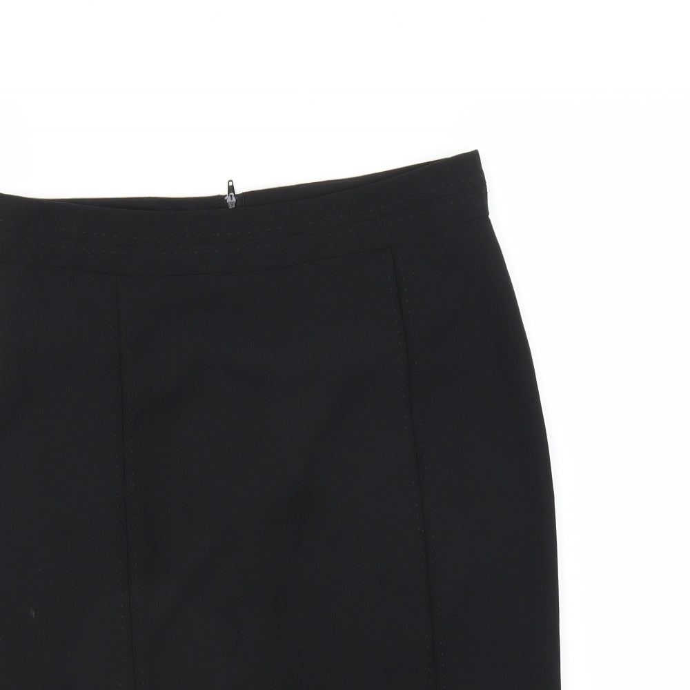 George Womens Black   Straight & Pencil Skirt Size 10