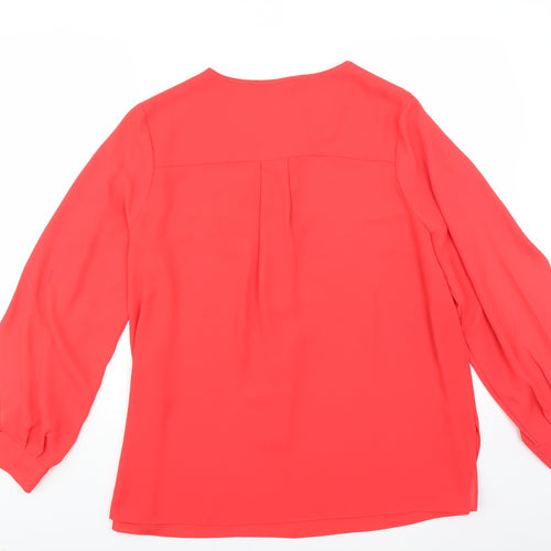 Principles Womens Pink   Basic Blouse Size 16