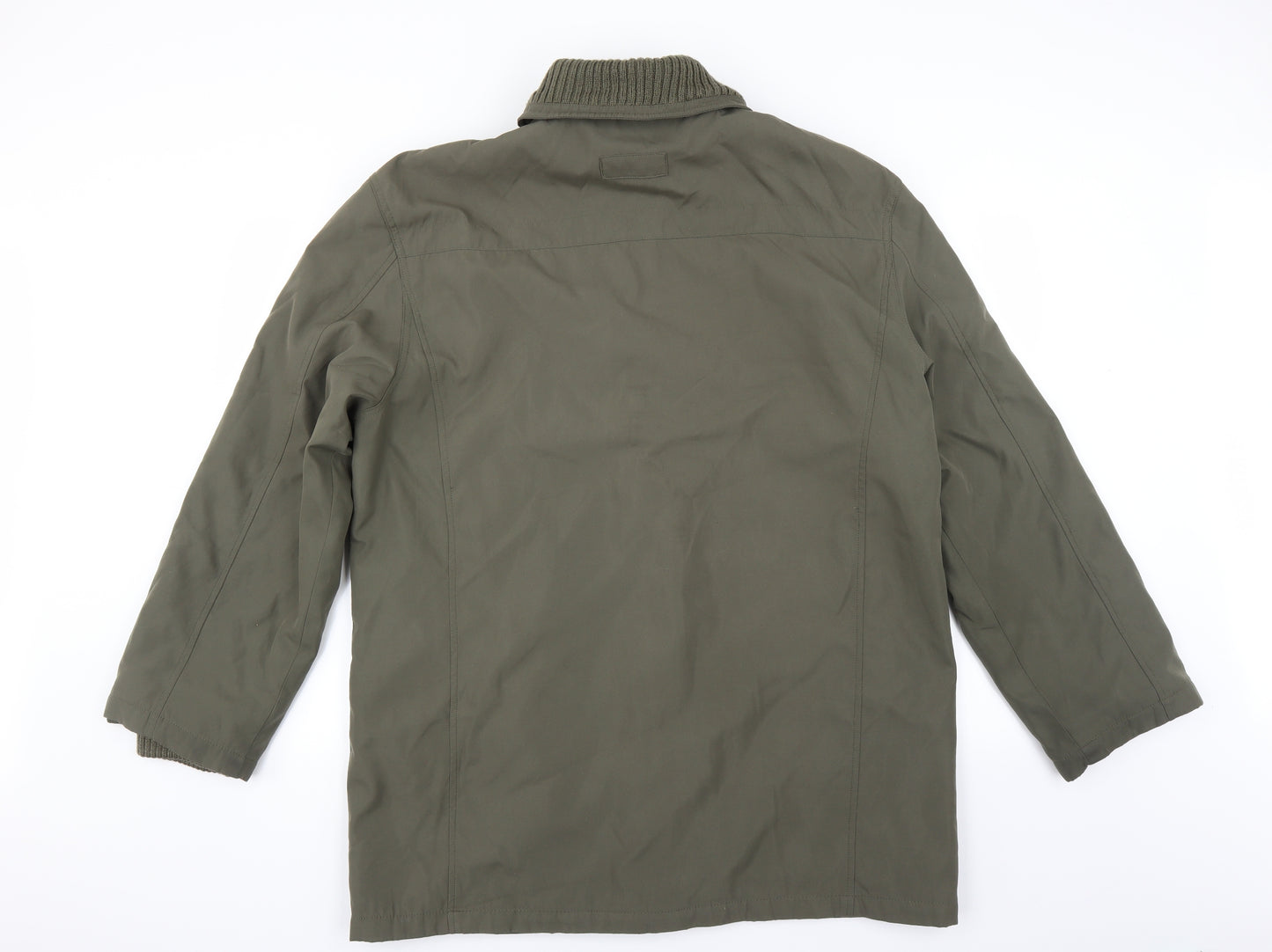 Henley & Knight Mens Green   Jacket Coat Size L