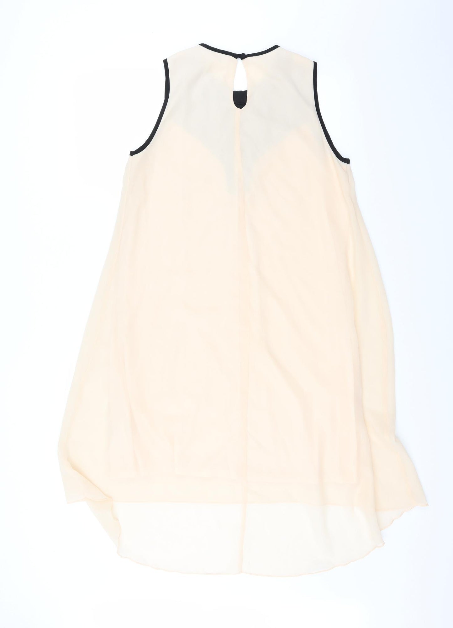 Julien Macdonald Womens Pink   Trapeze & Swing  Size 10  - Dipped hem