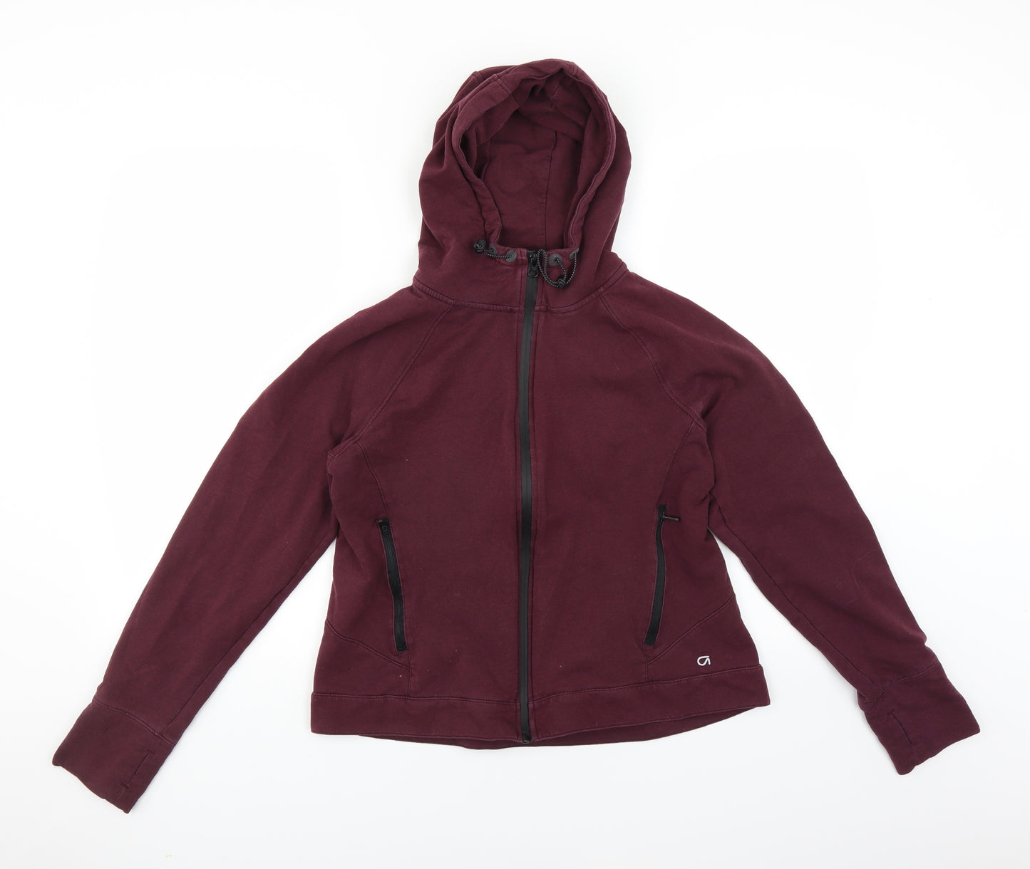 Gapfit Womens Purple   Full Zip Hoodie Size L