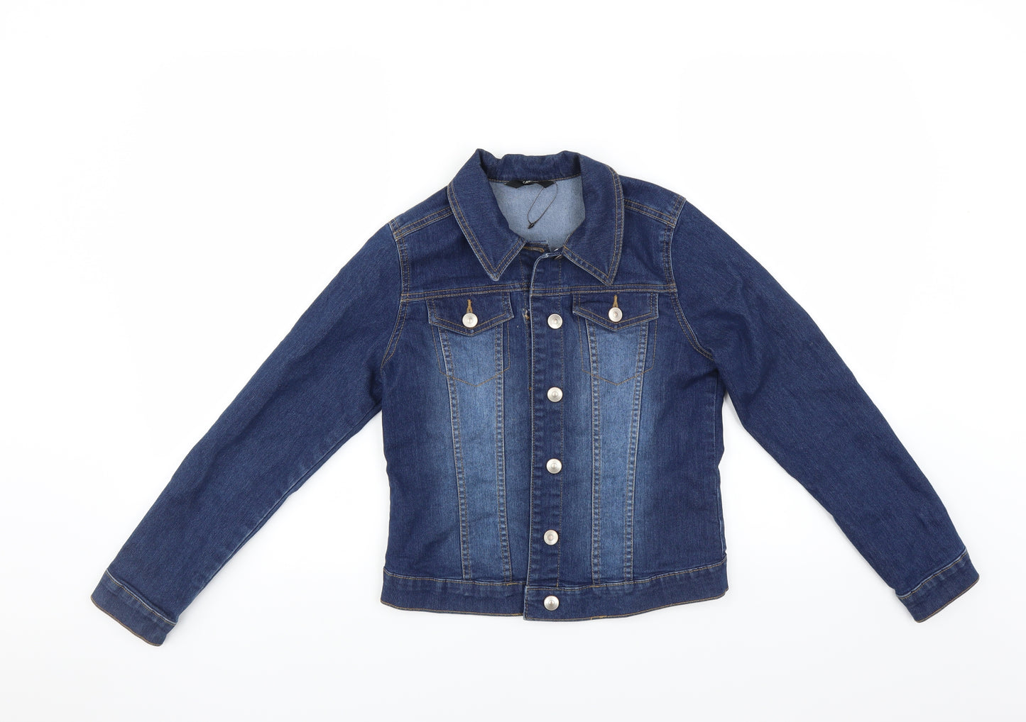 George Girls Blue  Denim Jacket  Size 11-12 Years