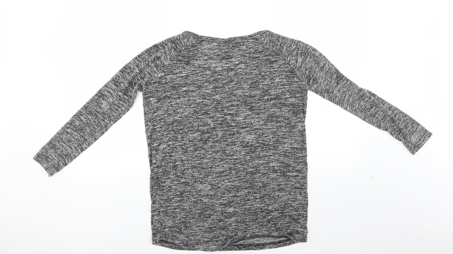 Topshop Womens Grey   Pullover Jumper Size 6