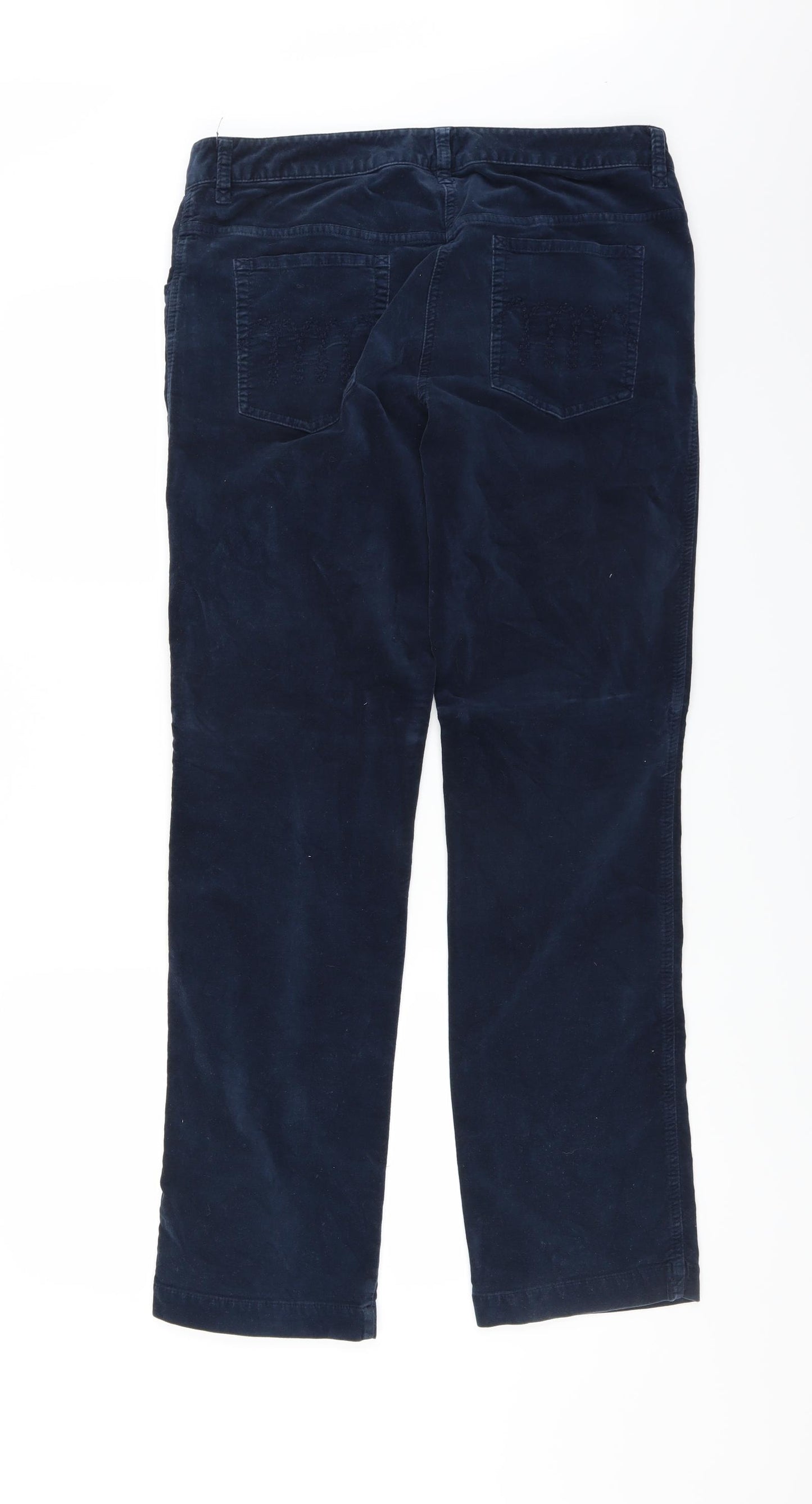 KEW Womens Blue   Trousers  Size 12 L31 in - straight