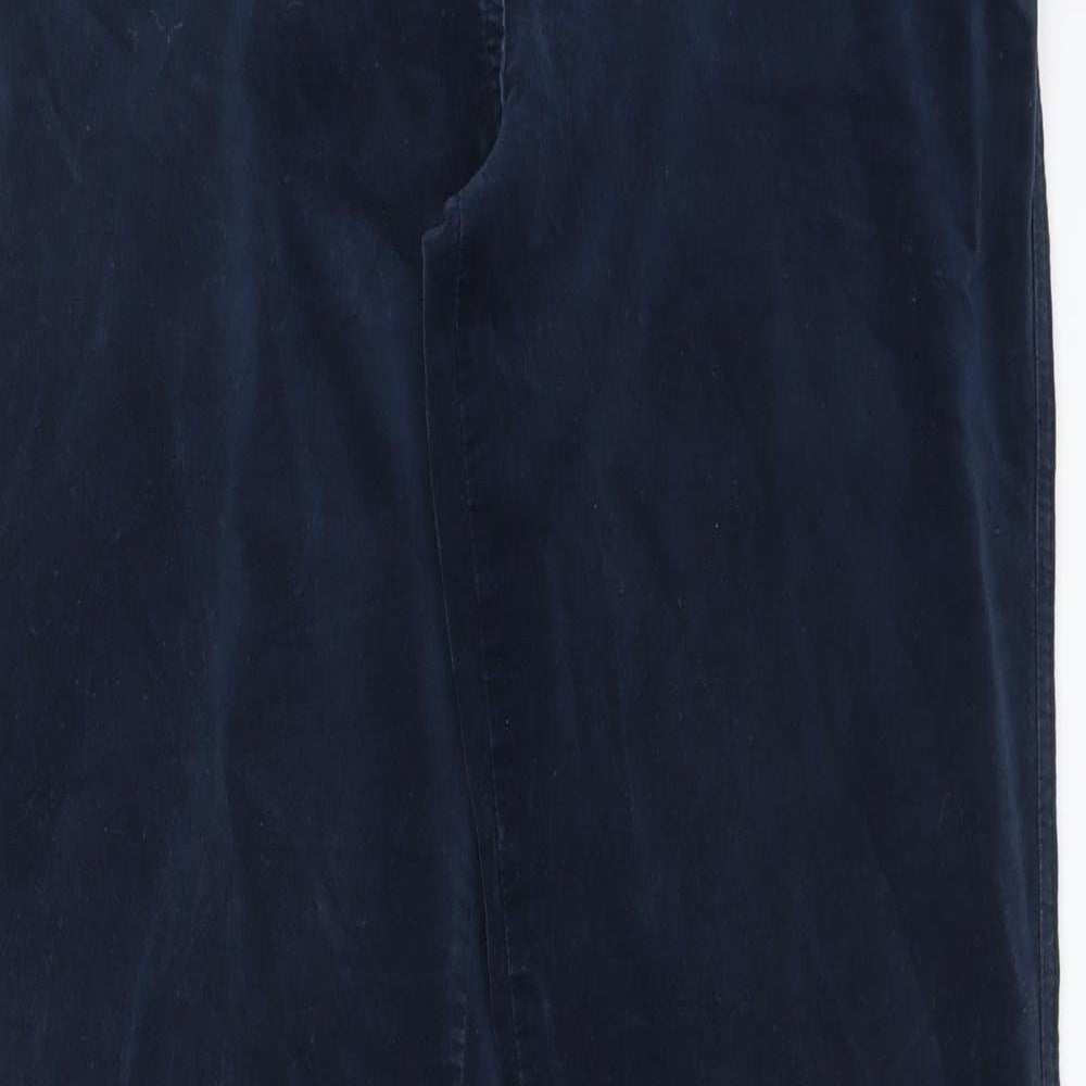 KEW Womens Blue   Trousers  Size 12 L31 in - straight