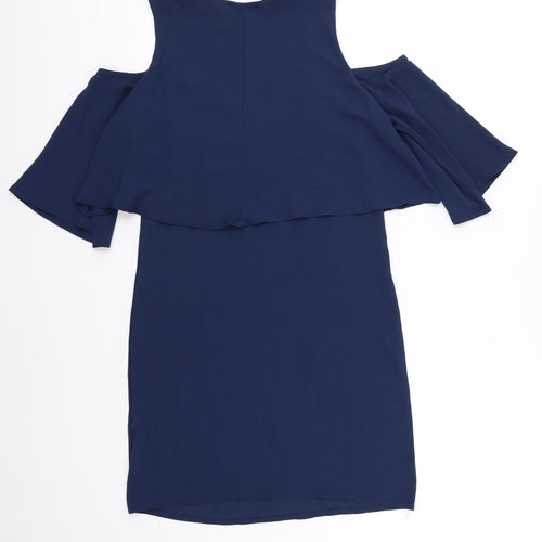 Boohoo Womens Blue   A-Line  Size 10