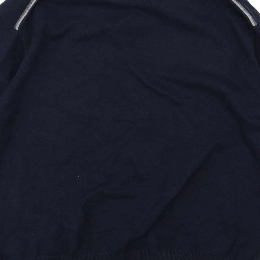 NEXT Mens Blue  Knit Pullover Jumper Size 2XL
