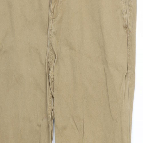 F&F Mens Brown  Denim Straight Jeans Size 36 L30 in