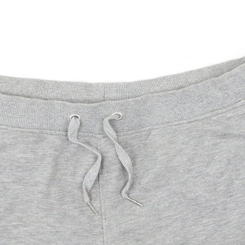 H&M Womens Grey  Jersey Sweat Shorts Size M