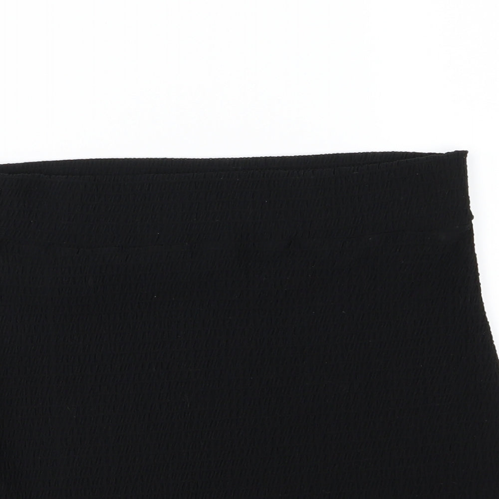 Boohoo Womens Black   Bandage Skirt Size 14