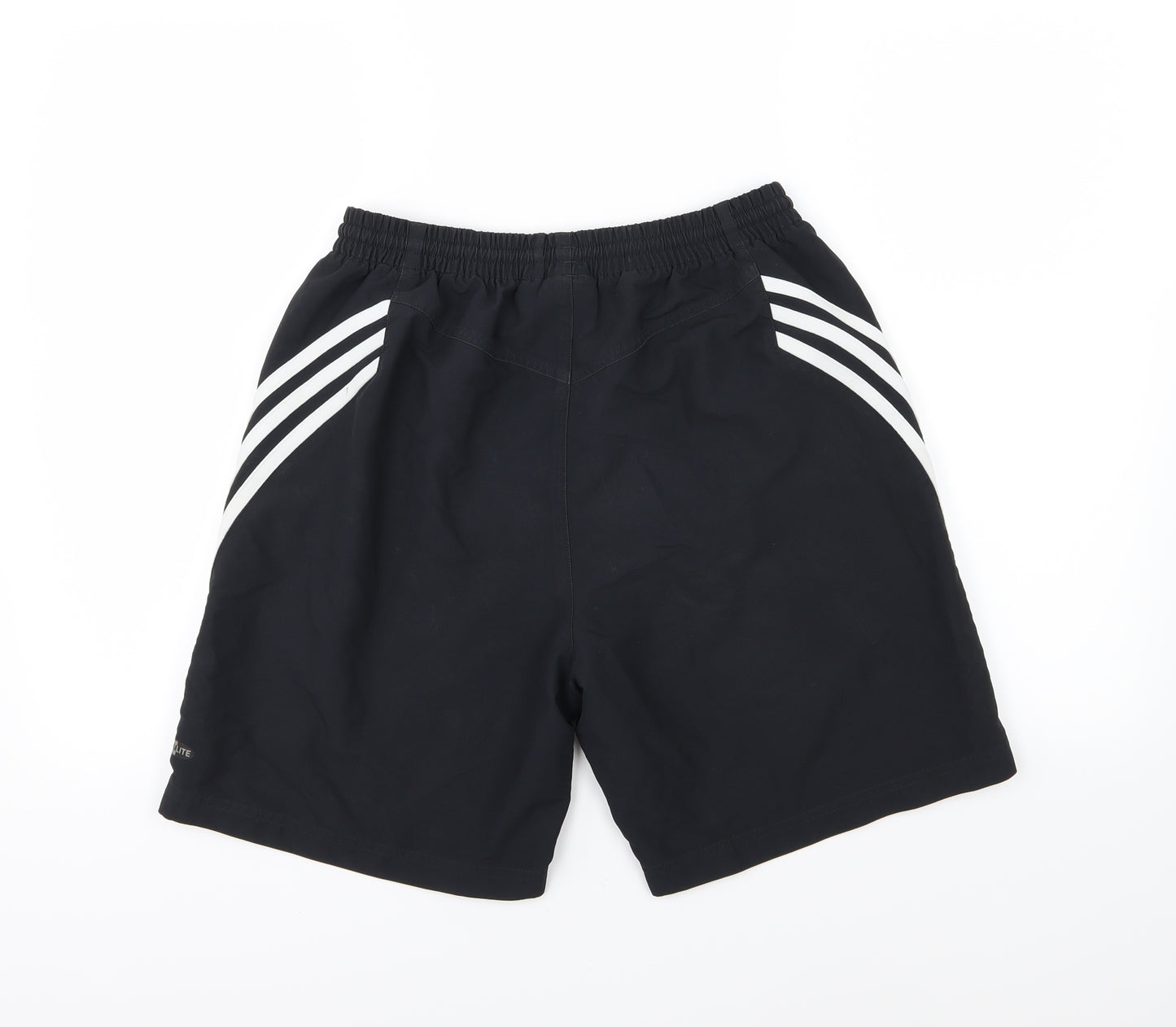 adidas Mens Black Striped  Sweat Shorts Size M