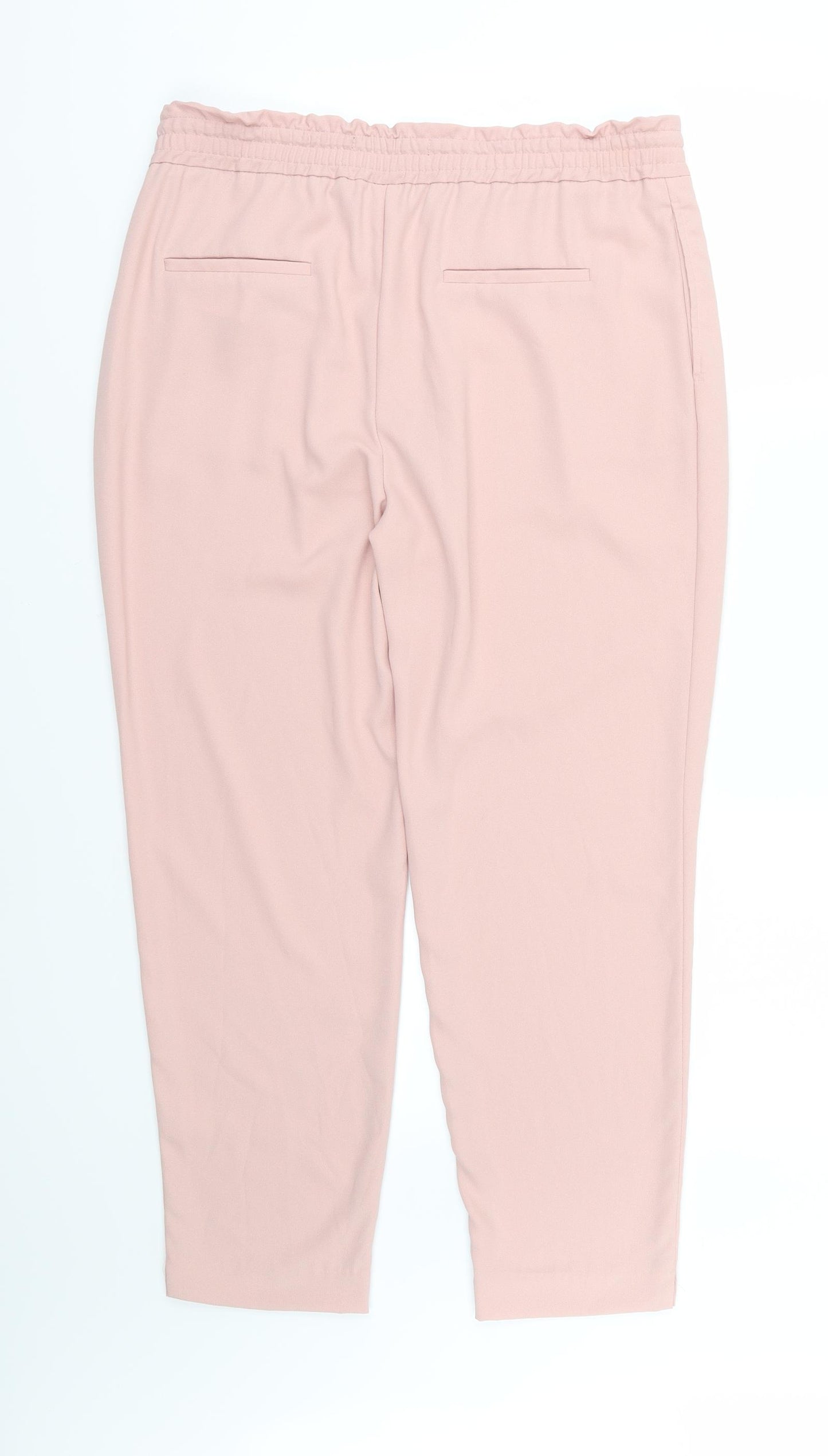 Zara Womens Pink   Trousers  Size L L27 in
