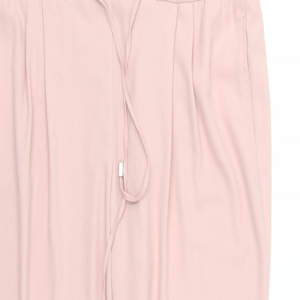 Zara Womens Pink   Trousers  Size L L27 in