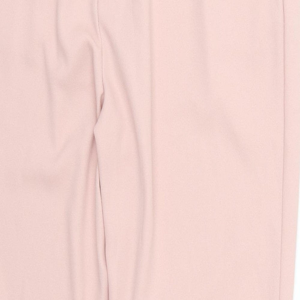 Zara Womens Pink   Trousers  Size L L27 in