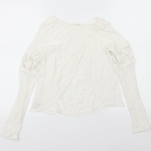 H&M Girls White   Basic T-Shirt Size 14 Years