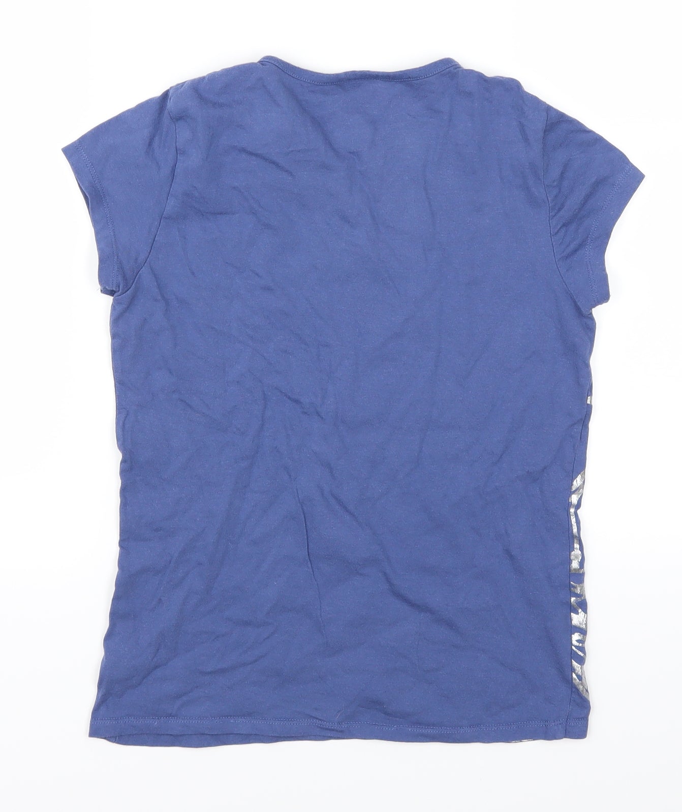 Disney Girls Blue   Basic T-Shirt Size 12-13 Years  - Minnie Mouse