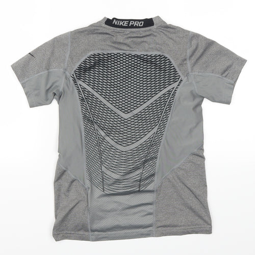 Nike Boys Grey   Basic T-Shirt Size 9-10 Years