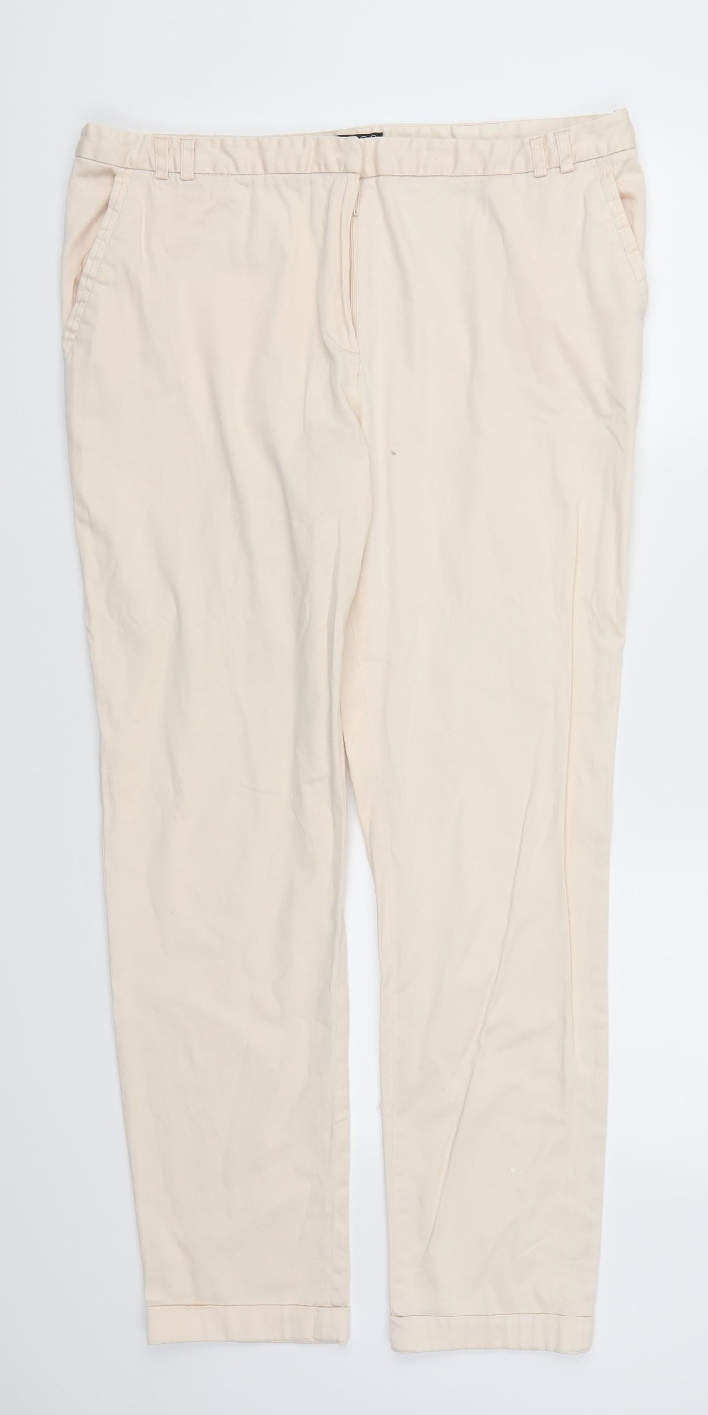 Atmosphere Womens Pink   Trousers  Size 16 L28 in