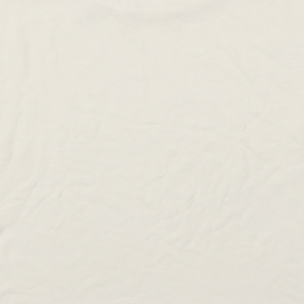Zara Womens White   Basic T-Shirt Size S