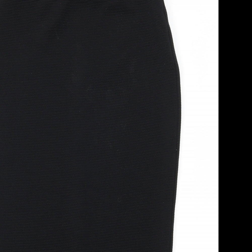 Miss Selfridge Womens Black   Straight & Pencil Skirt Size 6