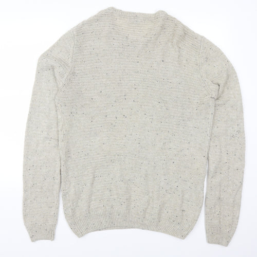 Cedar Wood State Mens Beige   Pullover Jumper Size M