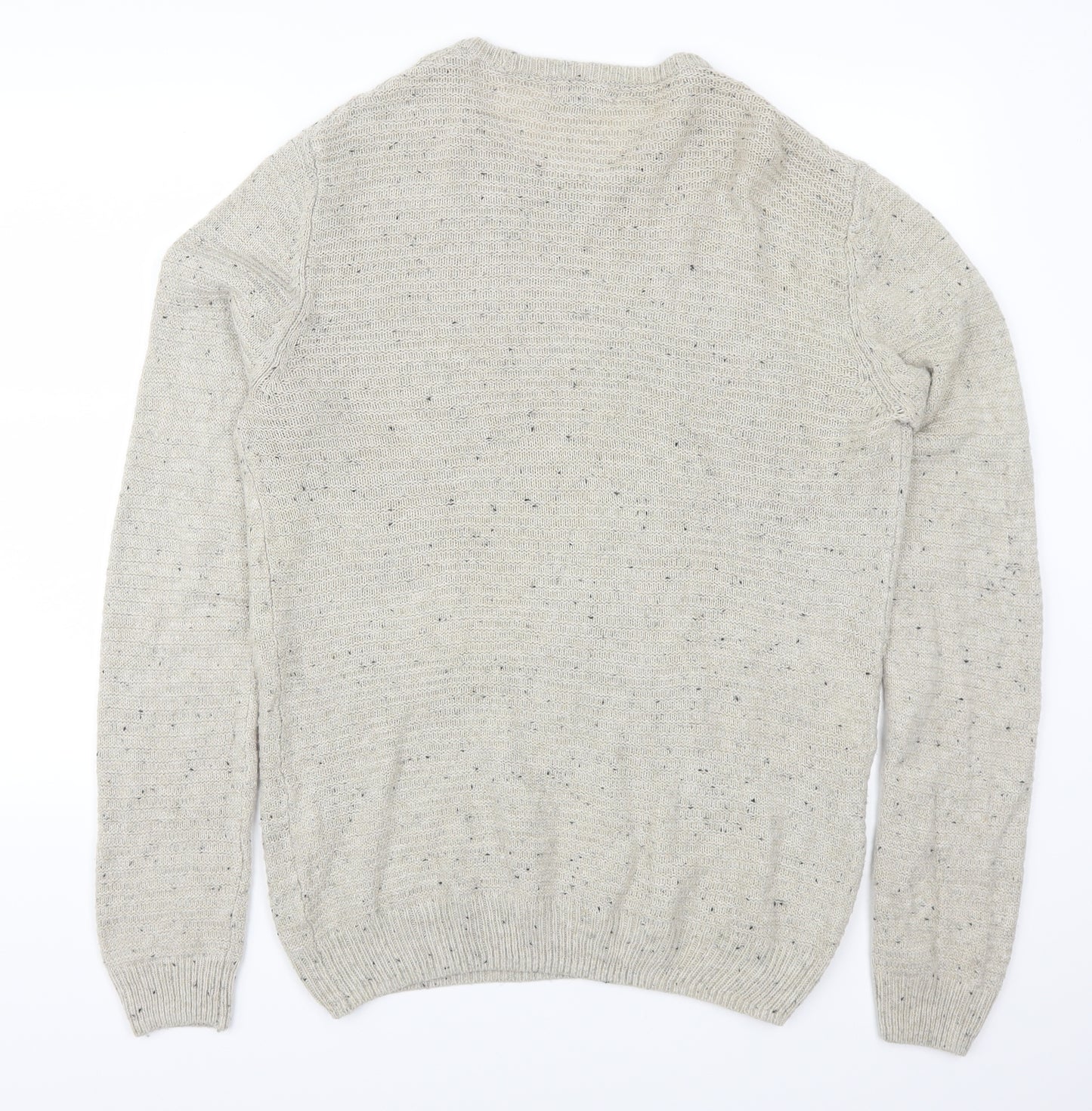 Cedar Wood State Mens Beige   Pullover Jumper Size M