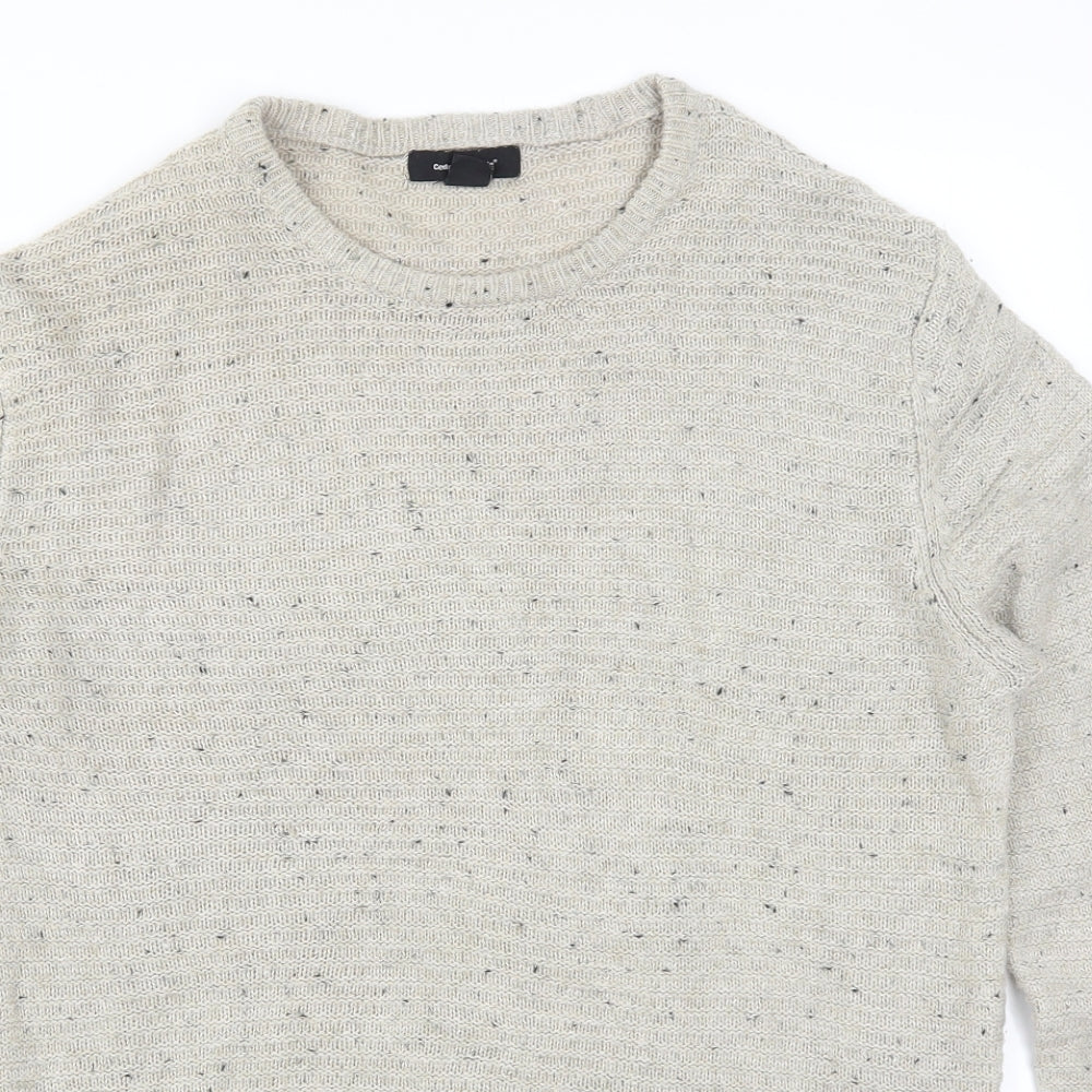 Cedar Wood State Mens Beige   Pullover Jumper Size M