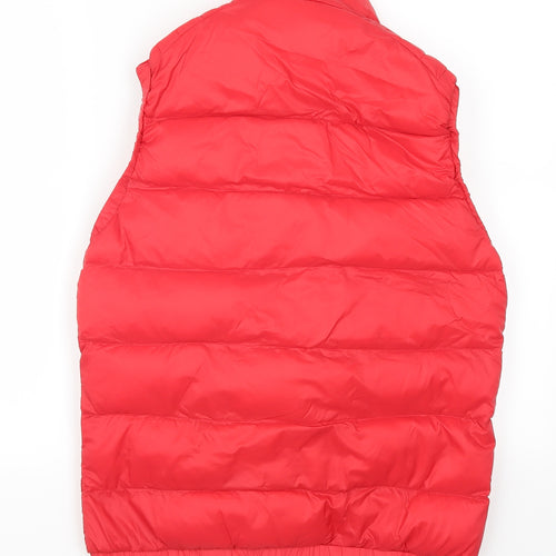Bershka Womens Red   Gilet Coat Size S