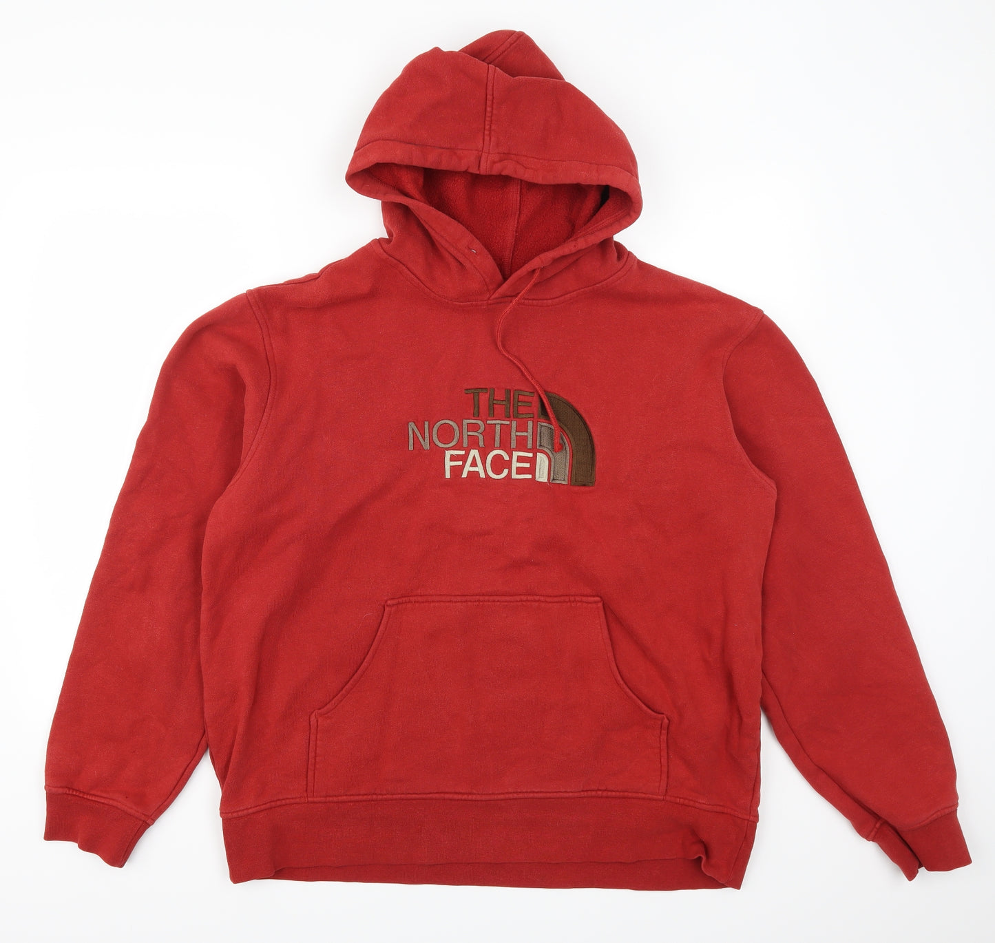 The North Face Mens Red   Pullover Hoodie Size L
