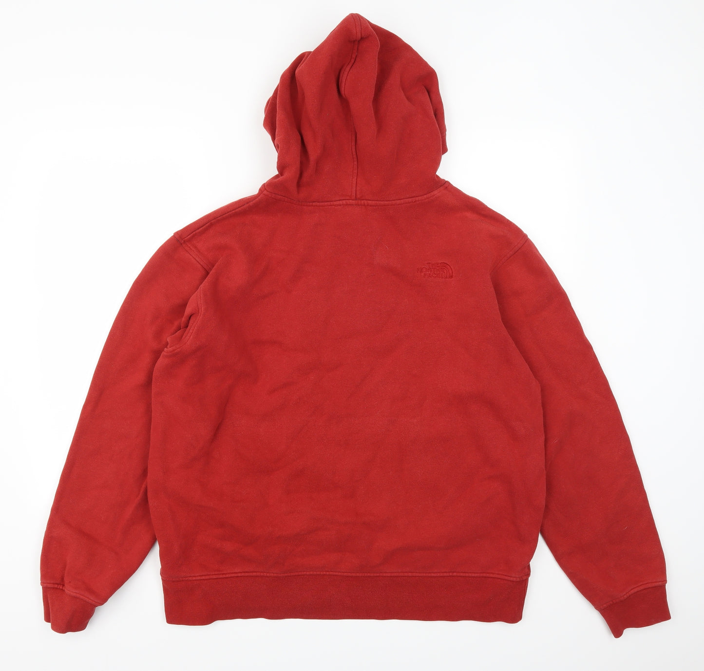 The North Face Mens Red   Pullover Hoodie Size L
