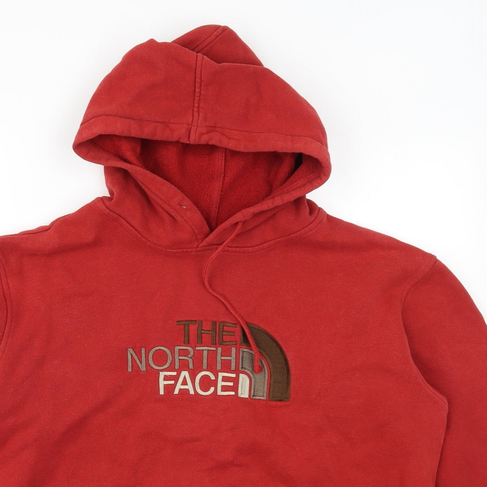 The North Face Mens Red   Pullover Hoodie Size L