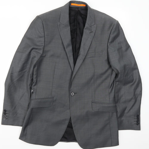 Ben Sherman Mens Grey   Jacket Suit Jacket Size 38
