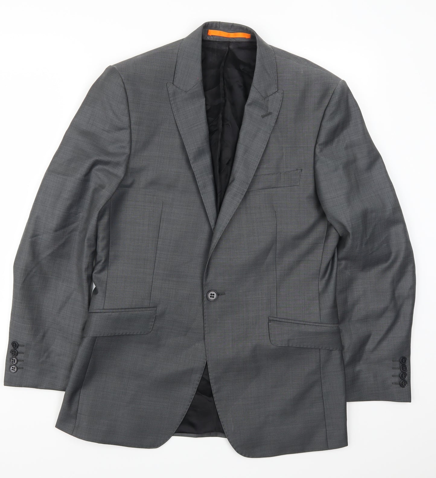 Ben Sherman Mens Grey   Jacket Suit Jacket Size 38