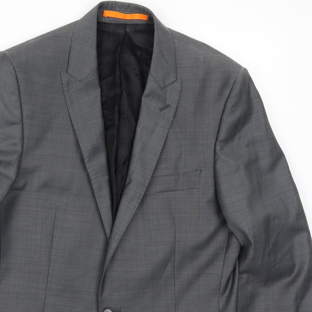 Ben Sherman Mens Grey   Jacket Suit Jacket Size 38