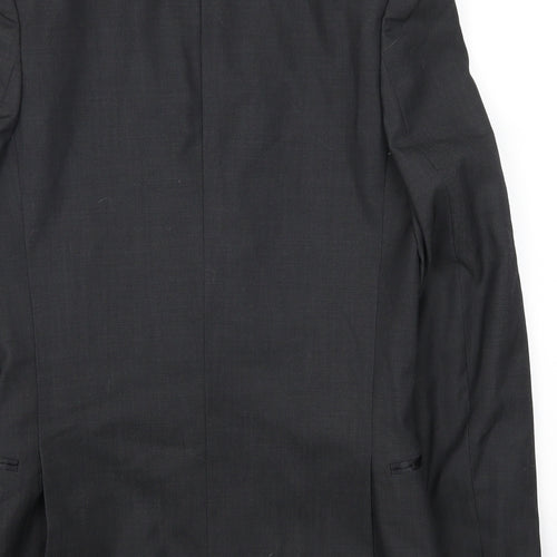 Topshop Mens Grey   Jacket Suit Jacket Size 34