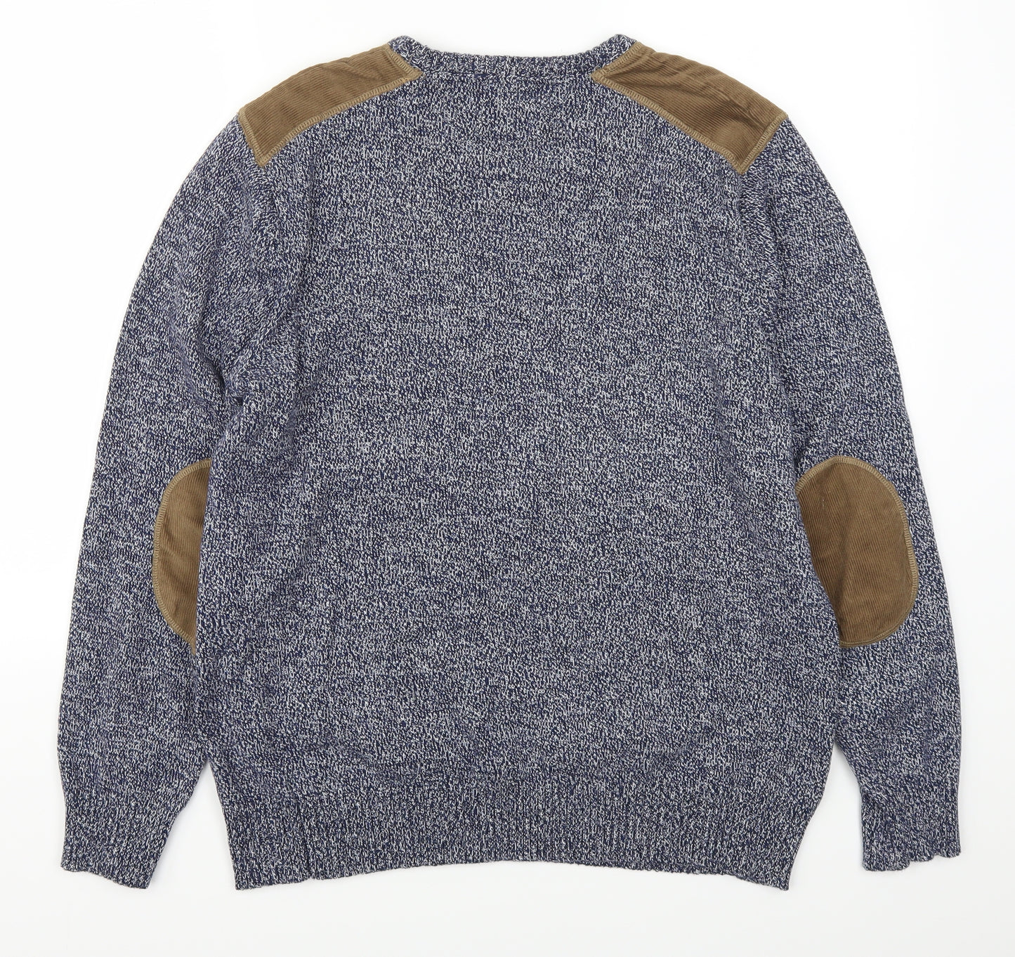 Brave Soul Mens Blue   Pullover Jumper Size XL