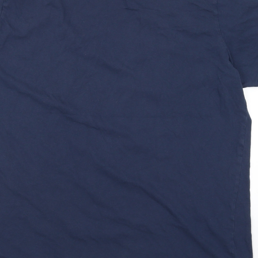 Firetrap Mens Blue    T-Shirt Size XL  - Skull