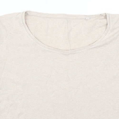 NEXT Womens Beige   Basic T-Shirt Size 16