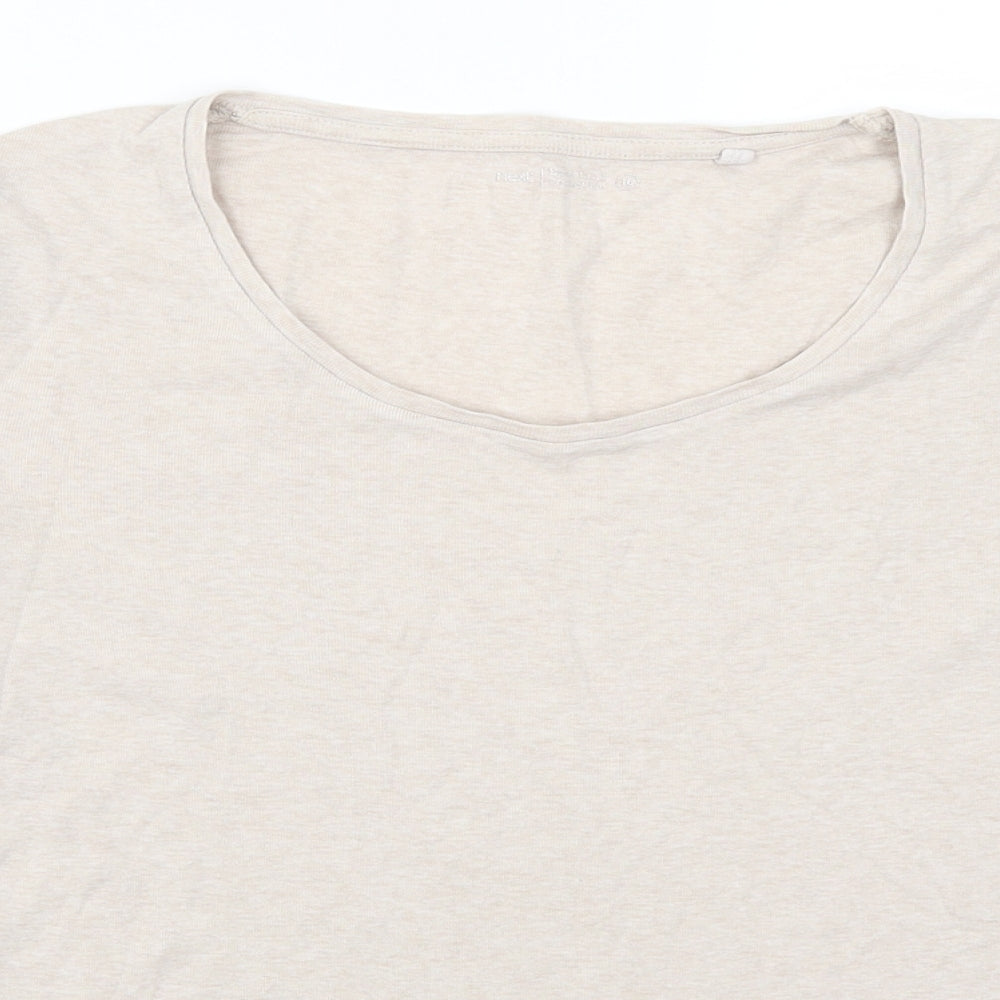 NEXT Womens Beige   Basic T-Shirt Size 16