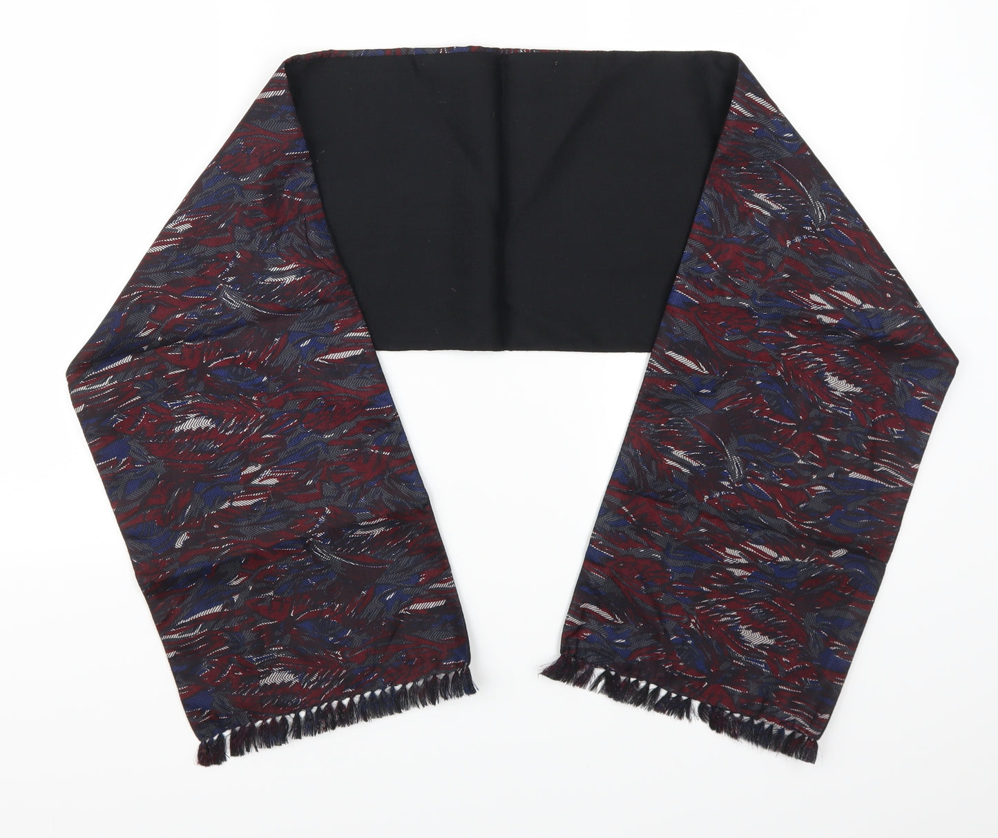 Preworn Womens Red Geometric   Scarf