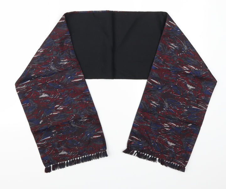 Preworn Womens Red Geometric   Scarf