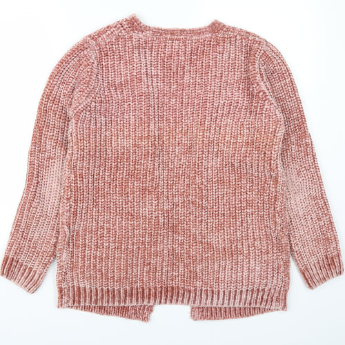 Primark Girls Pink   Cardigan Jumper Size 14-15 Years