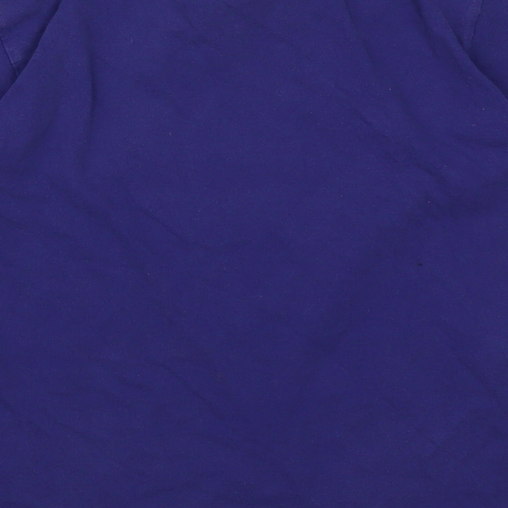 B&C Boys Purple   Basic T-Shirt Size 10-11 Years  - Tidy