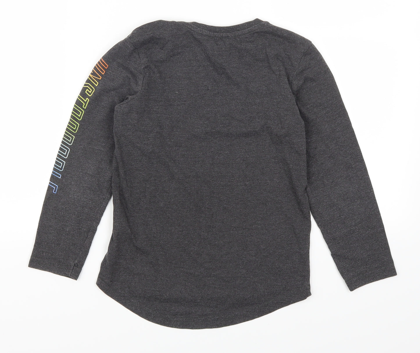 George Boys Grey   Basic T-Shirt Size 6-7 Years  - Unstoppable Generation Now